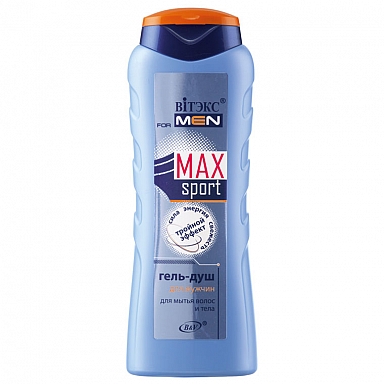 Гель-душ для мытья волос и тела для мужчин «Тройной эффект»